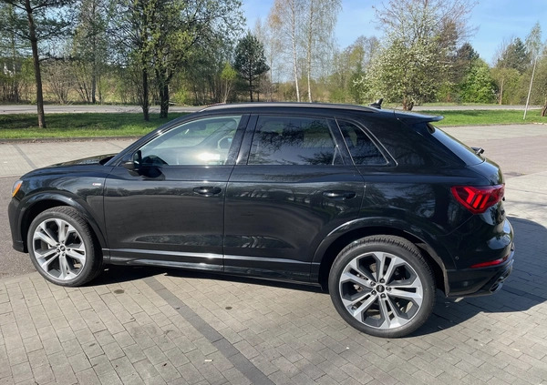 Audi Q3 cena 159900 przebieg: 46291, rok produkcji 2021 z Jordanów małe 121